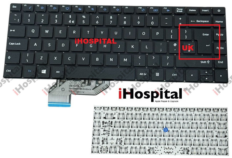 KEYBOARD TOSHIBA DYNABOOK C40-G C40-J C40-H